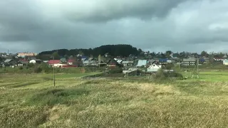 Поезд. Осень