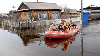 Schwere Hochwasser in Russland