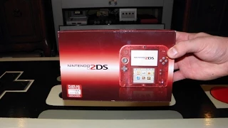 2DS Crystal Red Unboxing