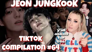 JEON JUNGKOOK TIKTOK COMPILATION #64 REACTION! | THIRSTDAY #4