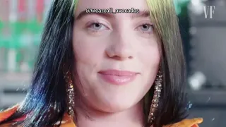 Billie eilish para Vanity Fair (LEGENDADO) parte 1