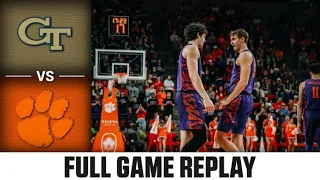 Georgia Tech vs. Clemson Full Game Replay | 2022-23 ACC Men’s Basketball