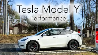 Tesla Model Y Performance - 500 koňový nesmysl, co pobere rodinu s řízkama a basou plzně 😅.