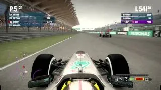 F1 2012 Champions Mode Michael Schumacher Challenge 6# Simply the best on HARD Difficulty no assists