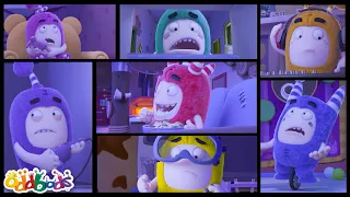 Eine Nicht So Stille Nacht Drinnen | Oddbods Deutsch | Lustige Cartoons für Kinder