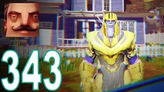 My New Neighbor Thanos Act 1 Hello Neighbor Gameplay Walkthrough Part 343