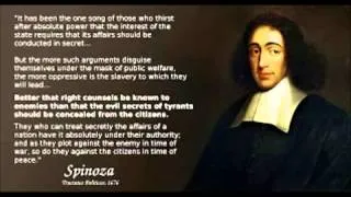 Baruch Spinoza   Part 1