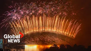 New Year's 2024 countdown celebrations & fireworks around the world | Part 1