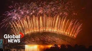 New Year's 2024 countdown celebrations & fireworks around the world | PART 1