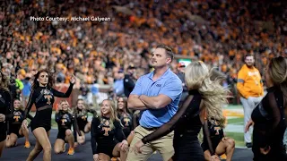 We Talk With The "Security Guard" Who Joined In The Tennessee Vols. Cheer Squad Performance