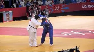 Olympic Judo London 2012 +78kg Bronze - Bryant GBR bt Kindzerska UKR