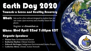 Online Earth Day 2020 Event