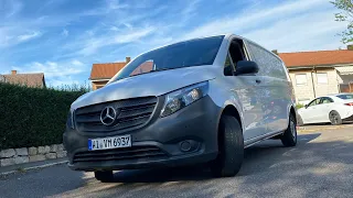 Mercedes Vito 2022 | POV drive in the German countryside