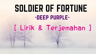 soldier of fortune - lirik lagu inggris dan terjemahan