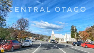 Central Otago Driving Tour 2023 | Clyde - Alexandra - Roxburgh | New Zealand Walking Tour 4K