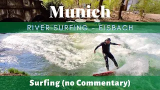 River surfing - Munich - Eisbach - English Garden