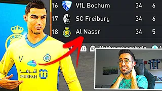 WIE SCHLÄGT SICH RONALDO MIT AL NASSR IN DER BUNDESLIGA ??! 😳🧪 FIFA 23 Karrieremodus Experiment