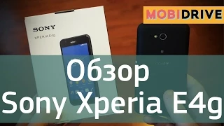 Обзор Sony Xperia E4g - яркий диcплей и поддержка LTE