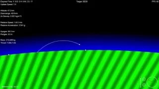 SpaceX SES-9 Launch Simulation