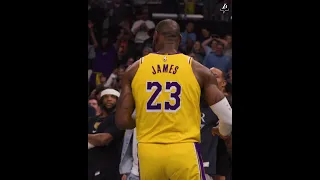 LEBRON CALLS GAME WITH STEAL &  DOUBLE CLUTCH REVERSE DUNK