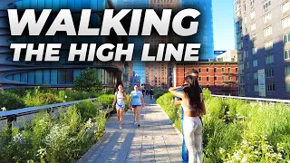 Walking NYC : The High Line Elevated Park (June 2021)