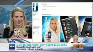 Elizabeth Smart goes high-tech to keep kids safe