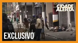 Caos na Cracolândia: polícia leva 17 pessoas para a delegacia, e pancadaria é flagrada na região