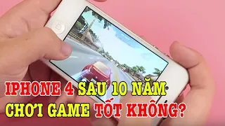 Trời ơi, iPhone 4 sau 10 năm chơi game thế này ư???