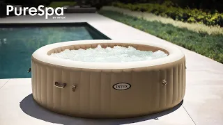 Présentation SPA gonflable Intex PureSpa  SAHARA 4 et 6 places