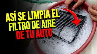 Así Puedes LIMPIAR el Filtro del Aire de tu AUTO 🚗