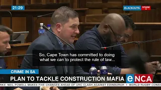 Western Cape government talking tough against construction mafia