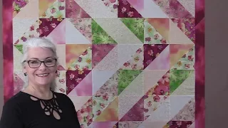 HST ( Half Square Triangle)  Quilt