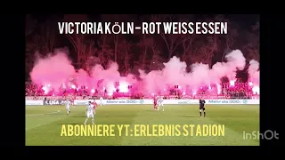 Victoria Köln - Rot Weiss Essen, Support & Pyro 🔥 13.02.2023