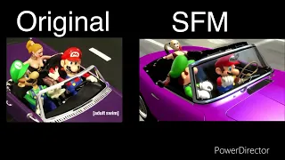 Grand Theft Mario Compared (Robot Chicken x SFM)