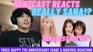 Twice Happy 7th Anniversary REACTION (Cakes and Booths!)