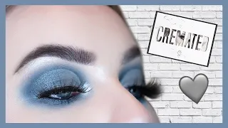 Jeffree Star Cremated Palette Tutorial | Silver & Grey Cut Crease