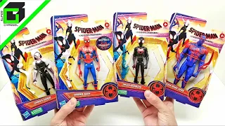 New SPIDER-MAN Across the Spider-verse (Complete Set of basic figures) UNBOXING and REVIEW