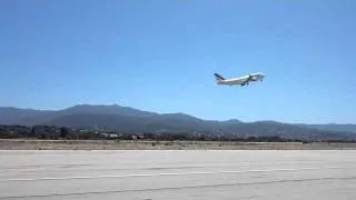 Décollage du Boeing 747 Air France de l'Aéroport d'Ajaccio le 19 07 2009  hd 720p   YouTube2