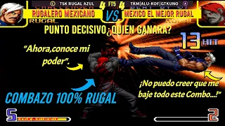 KOF 2002-Kuno DESAFIADO Por un PODEROSO Rugal (MÉXICO)👉¡CUIDADO Automáticos +Combos 100% RUGAL 😬!