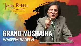 Waseem Barelvi | Grand Mushaira | 5th Jashn-e-Rekhta 2018