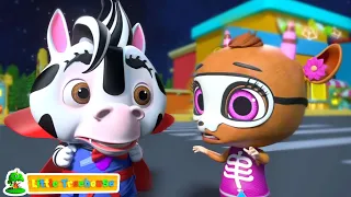 Hide And Run, Halloween Music And Cartoon Video by Kids Tv Animals