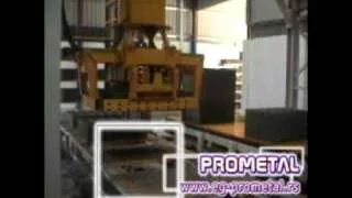 Prometal block / paver making machine U1000LA 2.avi