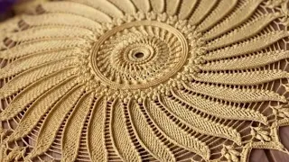 Thalposh /Mandala/Doily Part -1 बहोत ही सुंदर पायदान डिज़ाइन with English subtitles