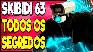 SKIBIDI TOILET 63! O AGENTE Secreto NINJA Cameraman voltou! Todos SEGREDOS do ep 63 Skibidi Toilet