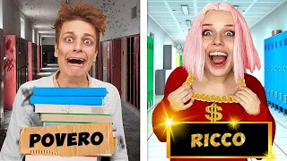 ALUNNI RICCHI vs POVERI A SCUOLA !