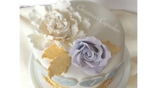 How to make a gumpaste peony