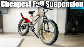 The Cheapest Full Suspension Fat Tire Ebike? Aostirmotor S18 Review