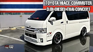 2020 Toyota Hiace COMMUTER 3.0L Diesel Thailand Concept | OtoCulture