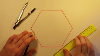 Geometry - Regular Hexagon Construction