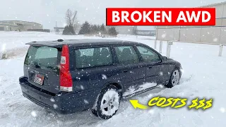 Fixing The AWD On My Volvo V70R Cost Me THOUSANDS Of Dollars!